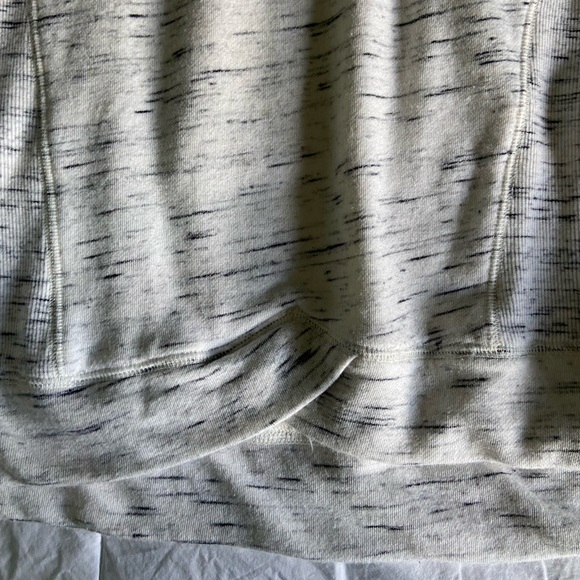 Heather light gray & white sweater top - Picture 9 of 9